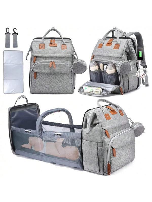 Cute Mummy Bag Backpack - Multifunctional with Changing Station