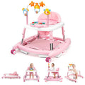5-in-1 Baby Walker for Boys & Girls, Foldable Infant Walker with Adjustable Height