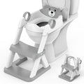 Kids Potty Training Ladder with Toilet Seat, Non-Slip Steps & Handles