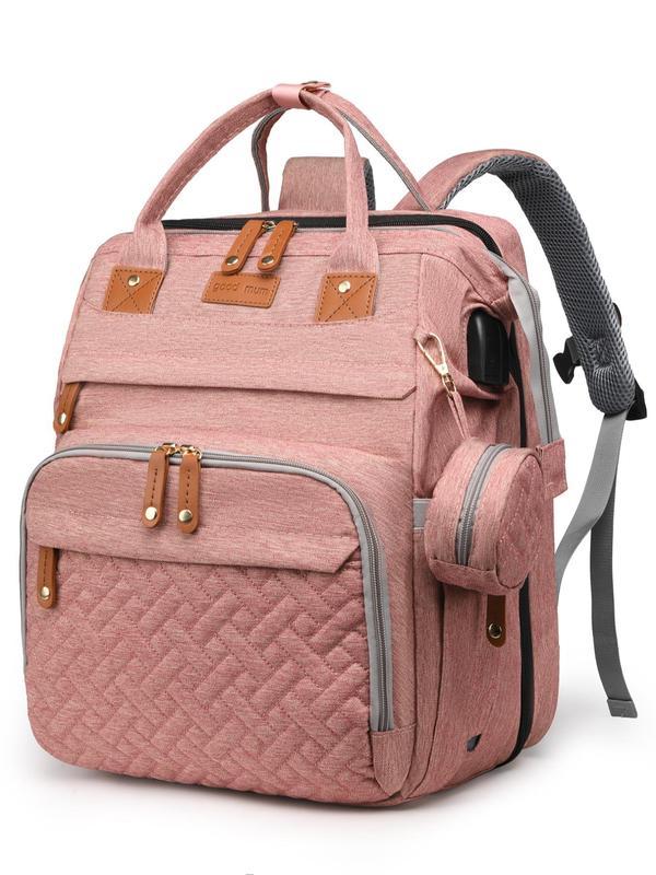 Cute Mummy Bag Backpack - Multifunctional with Changing Station