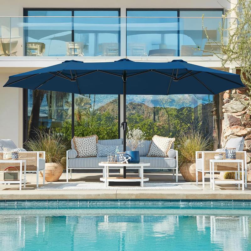 15ft Large Outdoor Patio Umbrella